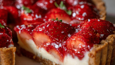 Strawberry Cream Tart