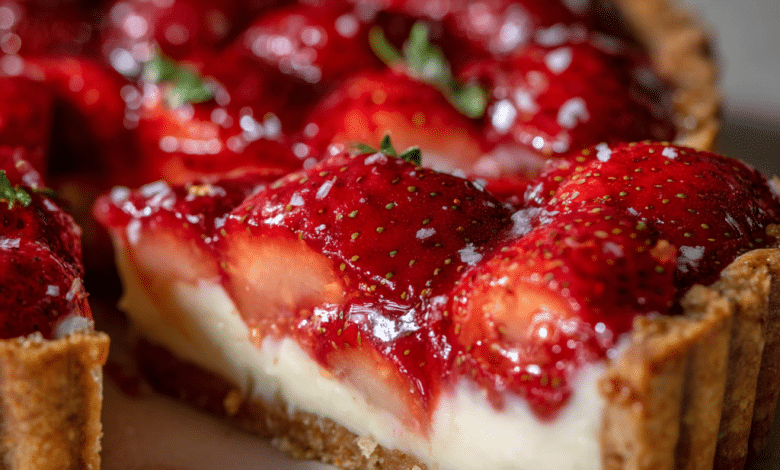 Strawberry Cream Tart