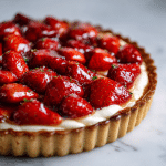 Strawberry Tart with Mascarpone