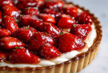 Strawberry Tart with Mascarpone