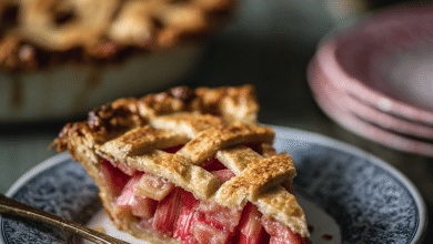 Spring Rhubarb Pie Recipe