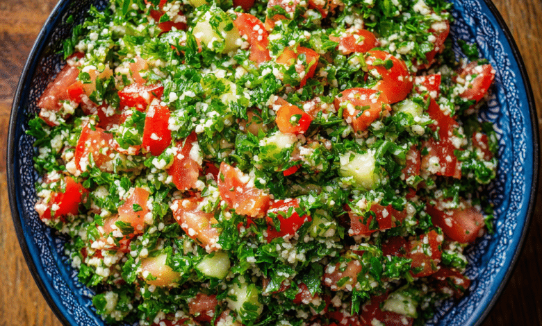 Tomato and Parsley Tabbouleh