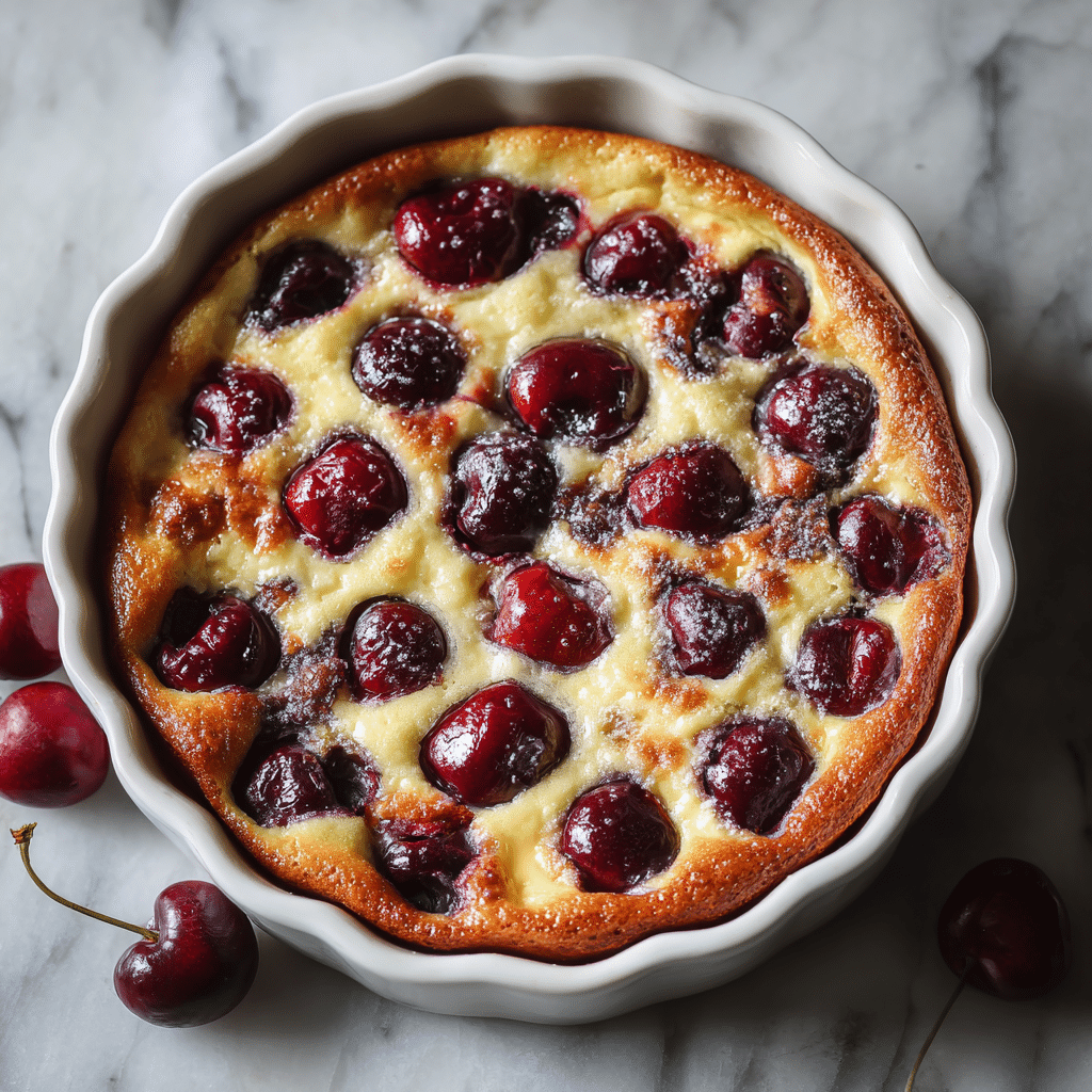 Traditional French Cherry Clafoutis – A Soft, Custardy Hug from My KitchenThe Story & Intro