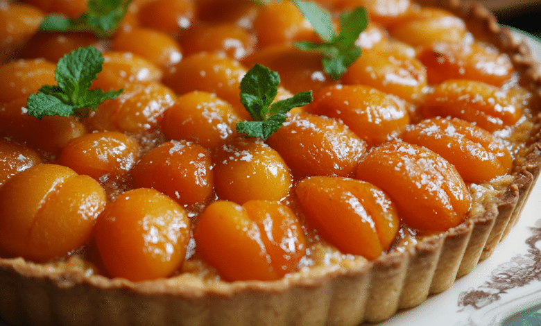 Vegan Apricot Tart