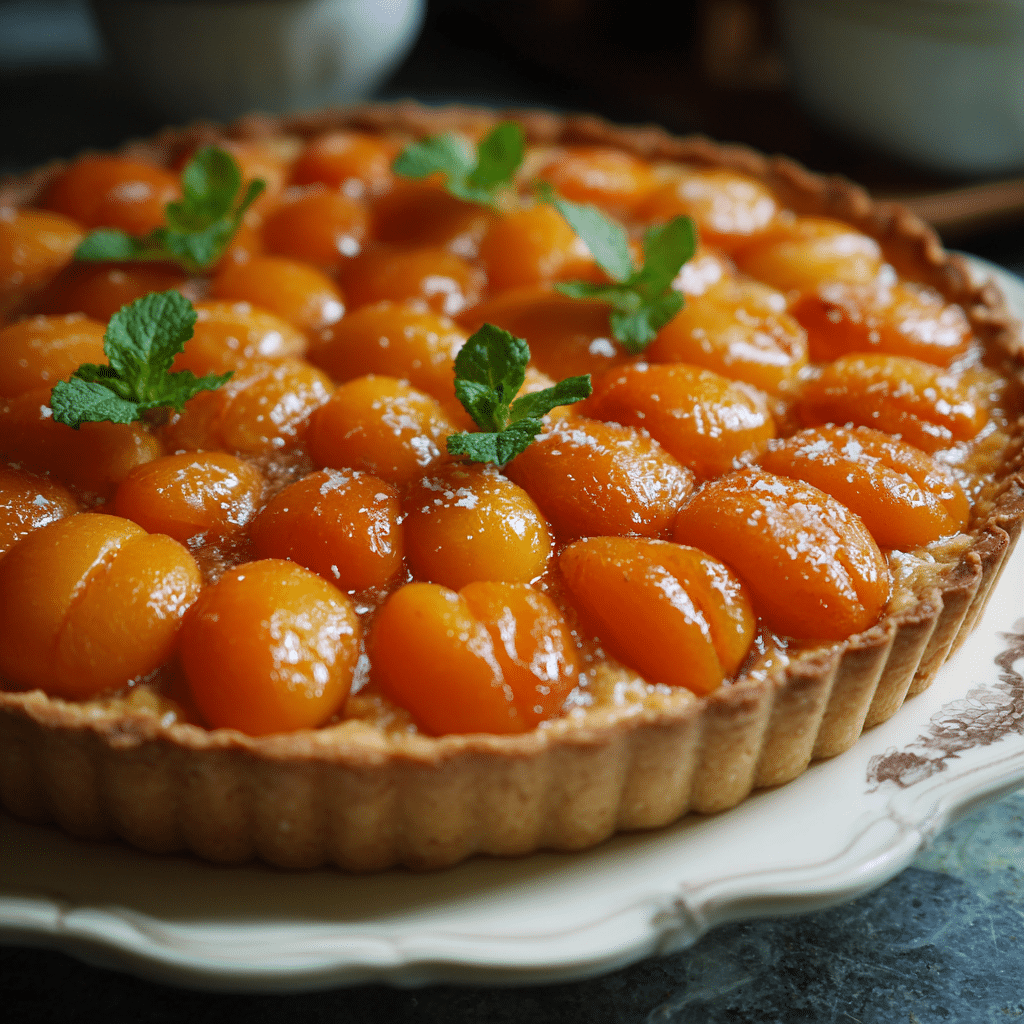 Vegan Apricot Tart – A Sweet Taste of Summer from My Kitchen