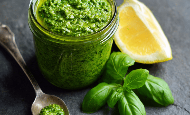 Vegan Basil Pesto