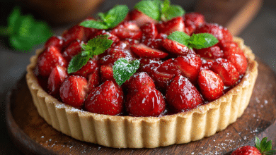 Vegan Strawberry Tart