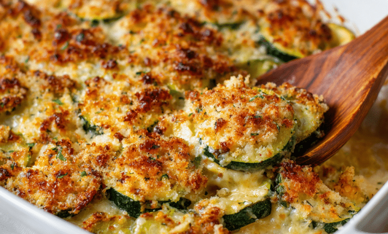Zucchini Gratin