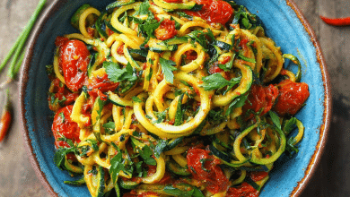Zucchini Pasta (Zoodles)