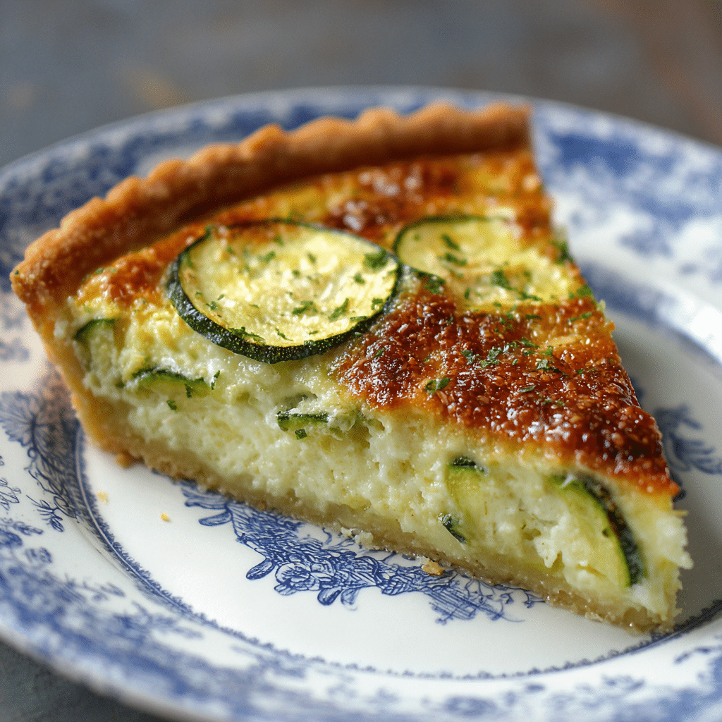 Zucchini Quiche – A Creamy Slice of Comfort from My Kitchen