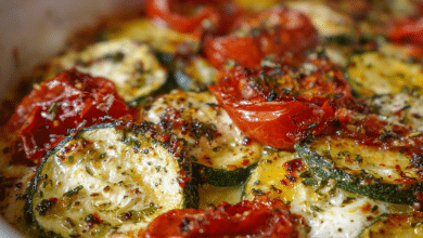 Zucchini and Tomato Bake