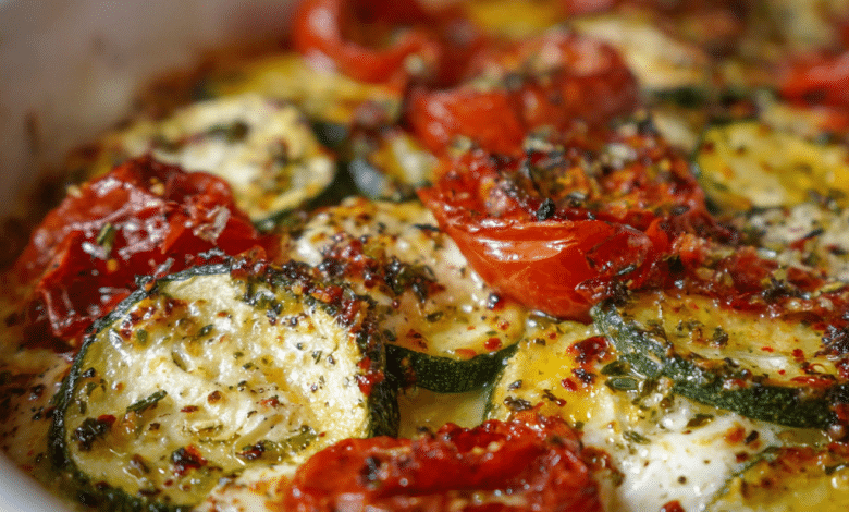 Zucchini and Tomato Bake