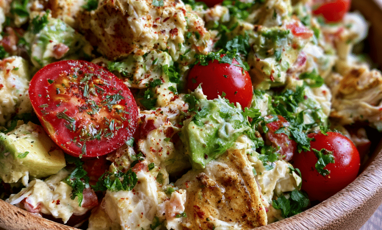Chicken Salad with Avocado Recipe