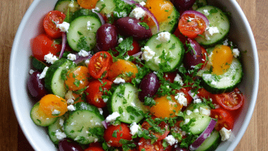 Classic Mediterranean Salad
