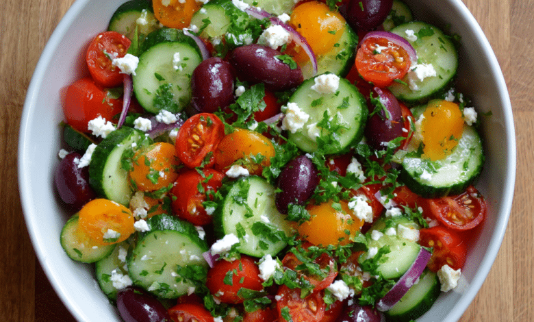 Classic Mediterranean Salad