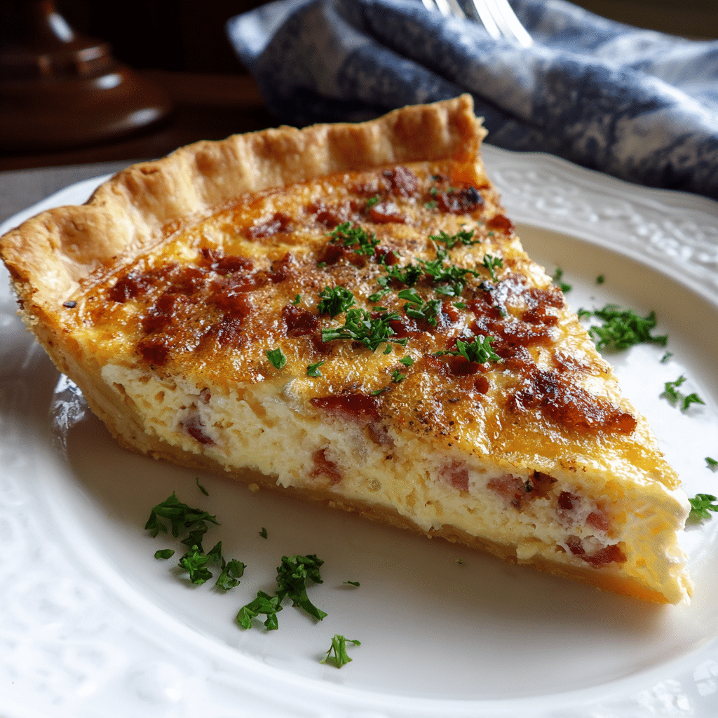 Classic Quiche Lorraine – A Buttery, Savory Slice of Comfort from My Kitchen