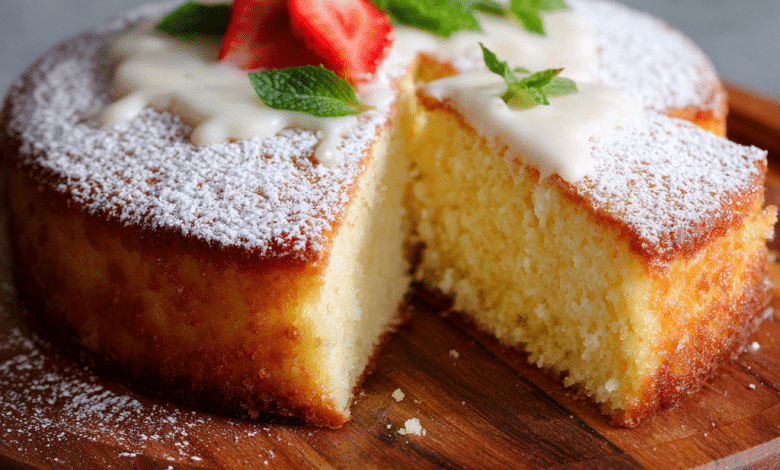 Easy Vanilla Cake Recipe