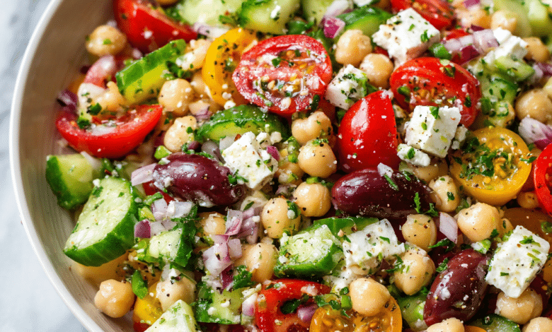 Easy Mediterranean Salad Recipe
