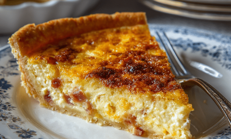 Ham and Cheese Quiche Recipe