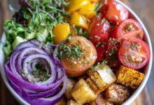 Healthy Summer Salad Bowl Recipe