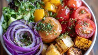 Healthy Summer Salad Bowl Recipe
