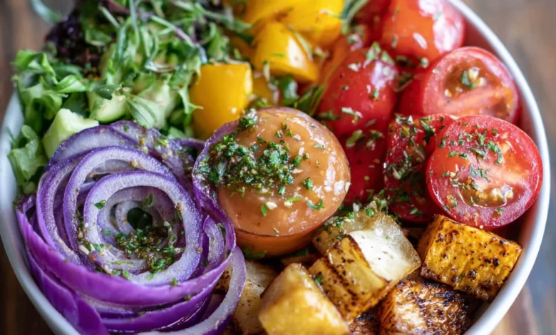 Healthy Summer Salad Bowl Recipe