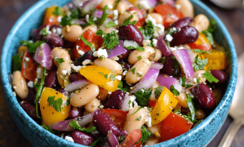Mediterranean Bean Salad Recipe