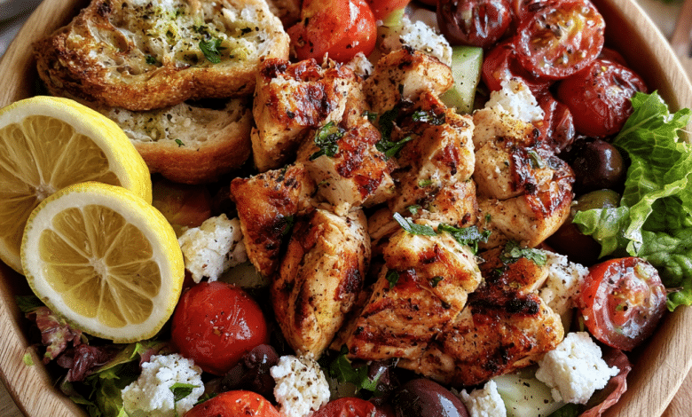 Mediterranean Chicken Salad Recipe