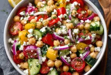 Mediterranean Chickpea Salad Recipe