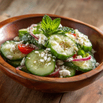 Mediterranean Cucumber Salad Recipe