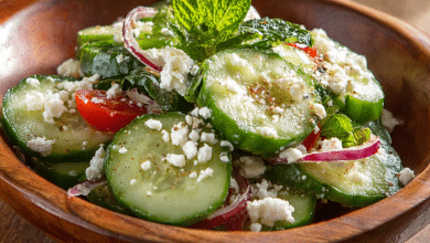 Mediterranean Cucumber Salad Recipe