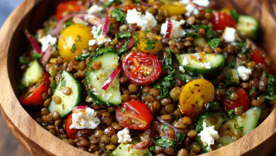 Mediterranean Lentil Salad Recipe