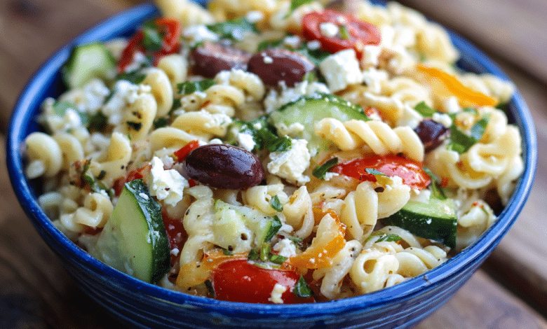 Mediterranean Pasta Salad Recipe