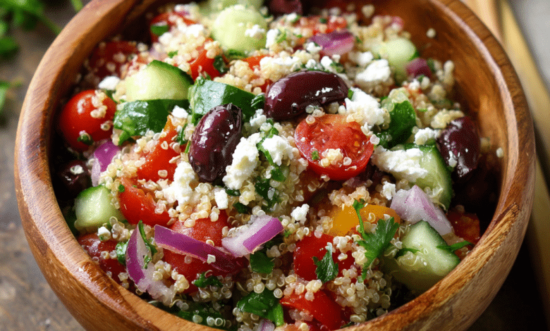 Mediterranean Quinoa Salad Recipe