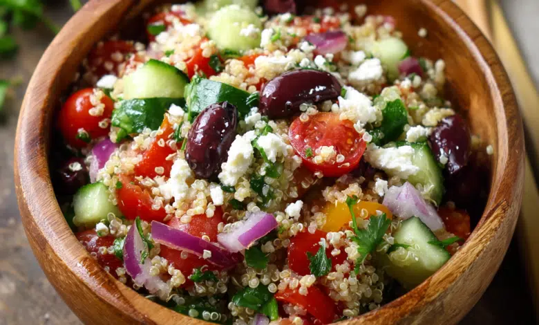 Mediterranean Quinoa Salad Recipe