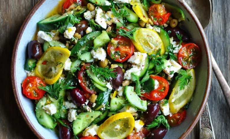 Mediterranean Summer Salad