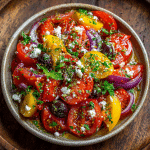Mediterranean Tomato Salad Recipe