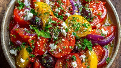 Mediterranean Tomato Salad Recipe