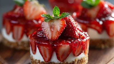 No-Bake Strawberry Dessert