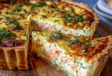 Salmon Quiche Recipe