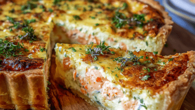 Salmon Quiche Recipe