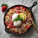 Strawberry Crumble