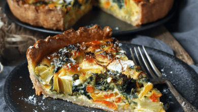 Vegetable Quiche Recipe