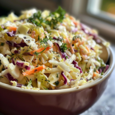 The Perfect Coleslaw Recipe for Crisp, Creamy Delight