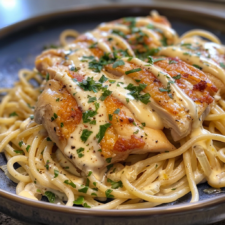Garlic Butter Chicken Pasta Recipe with Creamy Twist