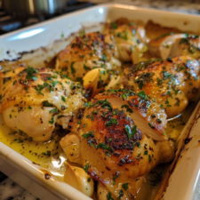 Oven Roasted Garlic Butter Chicken