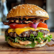 Juicy Hamburgers Recipe with Flavorful Twist