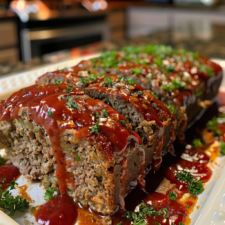 Low Carb Keto Meatloaf with Ground Chicken and Turkey