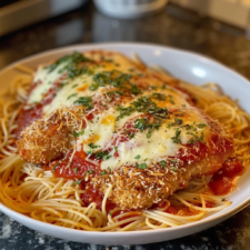 Easy Crispy Chicken Parmesan Recipe