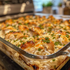 Angel Chicken Rice Casserole with Creamy Comfort